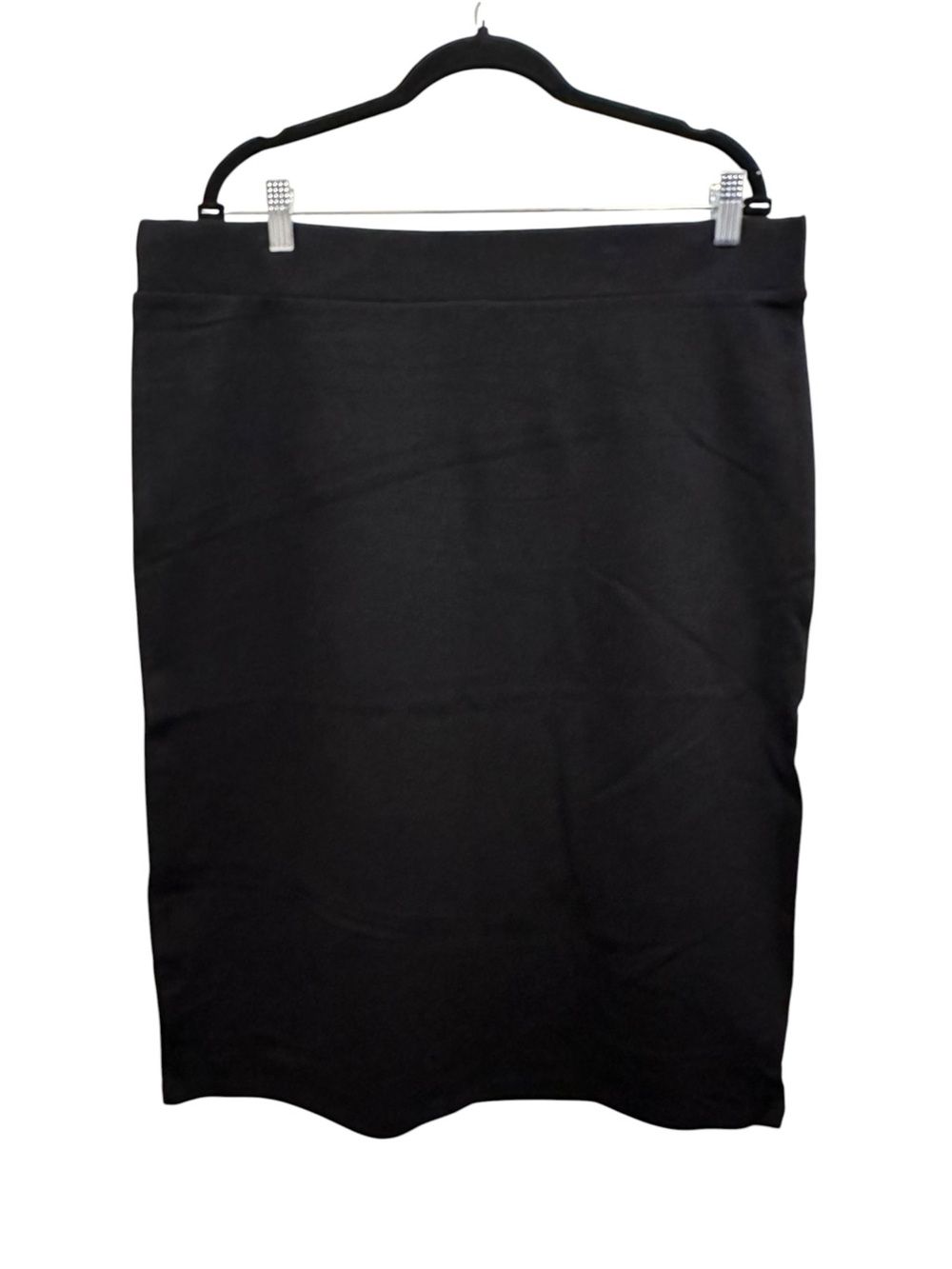 Zenana Outfitters Black Pencil Skirt